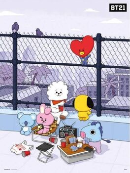 Bt21 Print 30X40 cm Azotea