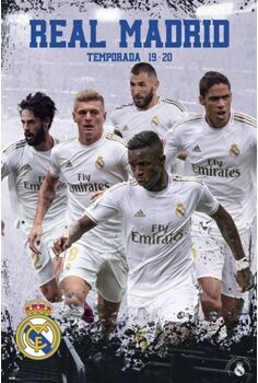 Real Madrid Poster 2019/2020 Grupo