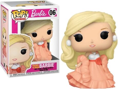 Funko Figura POP! Peaches N Cream Barbie (16 x 11.5 x 9 cm)