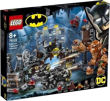 Lego Super Heroes: Batcave Clayface Invasion - 76122 (Idade mínima: 8 - 1038 Peças)