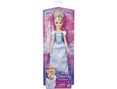 Hasbro Boneca Princesas Disney Royal Shimme Cinderela (3 anos - ‎5.08 x 12.7 x 35.56 cm)