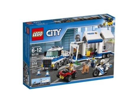 Lego City: Centro de Comando Móvel - 60139 (Idade mínima: 6 - 374 Peças)