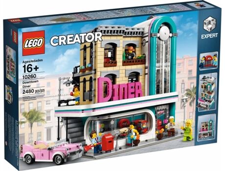 Lego Creator Expert: Restaurante do Centro da Cidade (Idade mínima: 16 - 2480 peças)