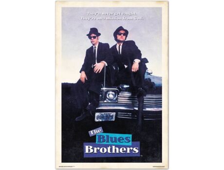 Erik Editores Poster The Blues Brothers
