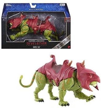 Mattel Figura de Brincar Battle Cat Revelation Masters (Idade Mínima: 3)