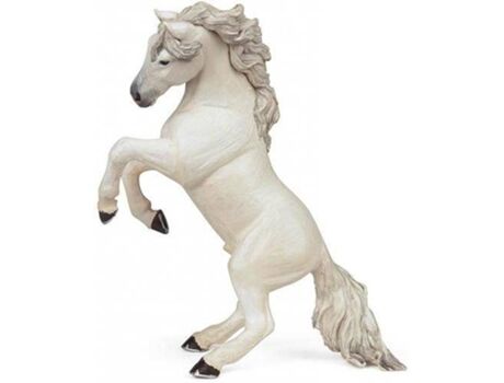 Papo Figura Cavalo Branco em Pé