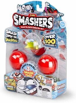 Famosa Boneco Pacote De 3 Smashers