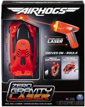 Disfrazzes Carro Paredes de escala RC Air Hogs Zero Gravity Laser Racer