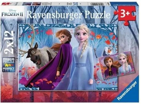 Ravensburger Iberica (M) Puzzle RAVENSBURGER IBERICA Frozen II (Idade Mínima: 3 Anos - 12 Peças)