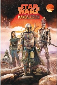 Grupo-Erik Poster Star Wars: The Mandalorian Crew