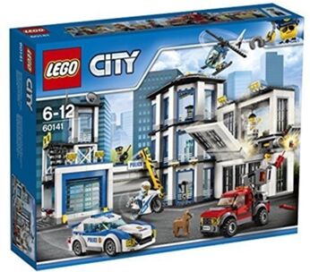 Lego City: Esquadra de Polícia 60141 (Idade mínima: 6 - 894 Peças)