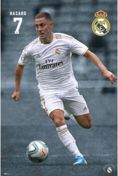 Real Madrid Poster 2019/2020 Hazard