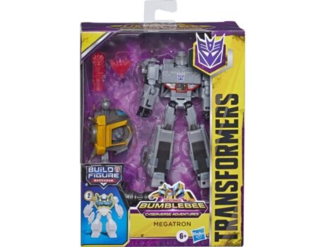 Transformers Figura de Ação Megatron Cyberverse Adventures (Idade Mínima: 6 anos)