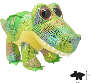 Orbys Peluche WILD PLANET Crocodilo (22 x 8 x 12 cm - Poliéster)