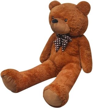 Vidaxl Peluche Urso castanho (170 cm)