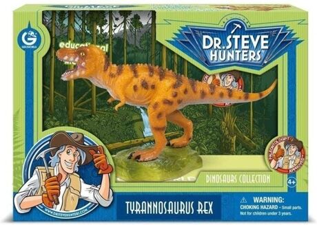 Geoworld Boneco Dr. Steve Tiranossauro Rex (Idade Mínima: 4 Anos)