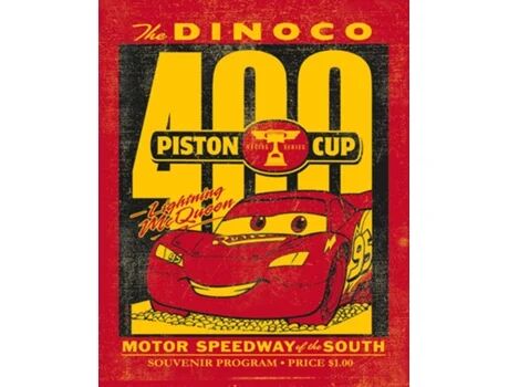 Disney Poster 20x25cm Cars Piston Cup