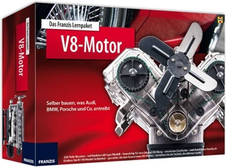 Franzis Verlag Kit de Ciência V8-Motor