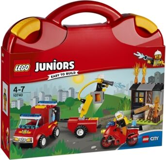 Lego Juniors: Mala de Bombeiros Sapadores - 10740 (Idade mínima: 4 - 110 Peças)