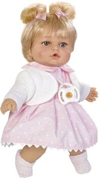 Disfrazzes Boneca Picolina Infantil Recheada com Voz (28 cm - Rosa)