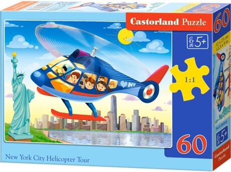 Castorland Puzzle New York City Helicopter Tour (60 Peças)