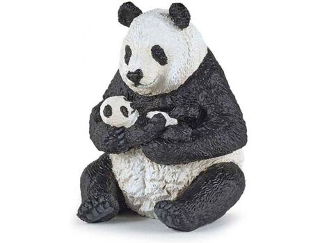 Papo Figura Panda Sentado com Cria