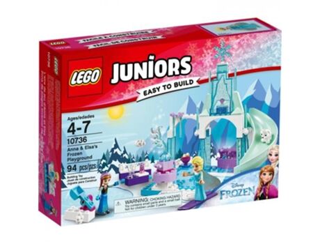 Lego Juniors: O Parque Gelado da Anna e da Elsa - 10736 (Idade mínima: 4 - 94 Peças)