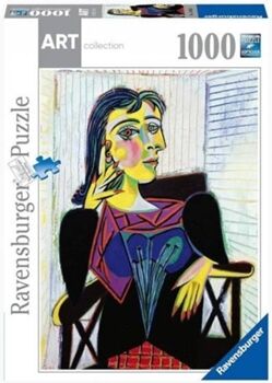 Ravensburger Iberica (M) Puzzle RAVENSBURGER IBERICA Portrait Of Dora Maar De Pablo Picasso (Idade Mínima: 12 Anos - 1000 Peças)