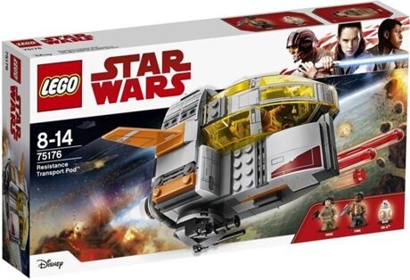 Lego Star Wars: Resistance transport pod star wars tm - 75176 (Idade mínima: 8 - 294 Peças)