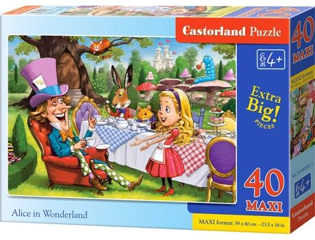 Castorland Puzzle Alice in Wonderland (40 Peças)