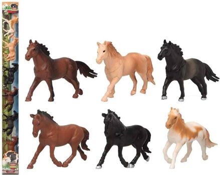 Atosa Figura Set Tubo Animais Cavalo