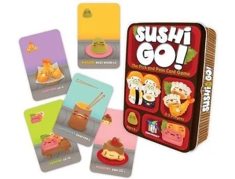 Devir Jogo de Tabuleiro Sushi Go (Idade Mínima: 8 - Nível Dificuldade: Baixo)