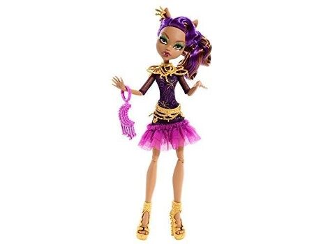 Monster Cable Boneca Clawdeen Wolf (Idade Mínima: 4 Anos - 13.31x5.28x2.6 cm)