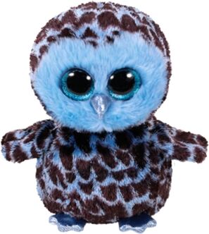 Ty Peluche Beanie Booss Coruja Yago Azul 23 cm