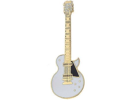 Na Pin Guitarra Lp Custom White (3,8 cm)
