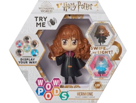 Proteam Services Figura de Brincar Wow! Harry Potter Pod Hermione Granger with wand