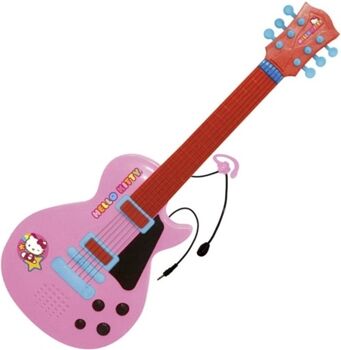 Reig Guitarra Com Microfone Hello Kitty