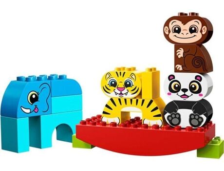 Lego Duplo: Os Meus Primeiros Animais Equilibristas - 10884 (Idade mínima: 1,5 - 15 Peças)