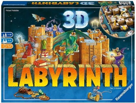 Ravensburger Jogo Coletivo Labirinto (Idade Mínima: 7)