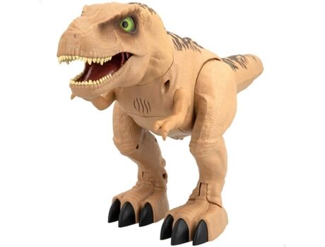 Dinos Figura de Brincar sauro T-Rex interativo com movimentos e sons