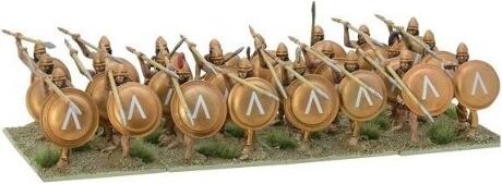 Warlord Games Caixa com Figuras Spartans - Infantaria Espartana (Idade Mínima: 3 Anos)