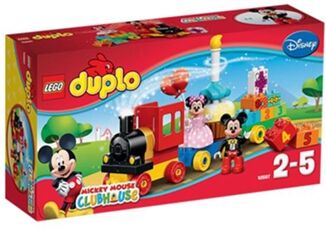 Lego Duplo: O Desfile de Aniversário do Mickey e Minnie - 10597 (Idade mínima: 2 - 24 Peças)