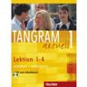 Tangram aktuell 1 Lektion 1–4 Kursbuch + Arbeitsbuch mit Audio-CD zum Arbeitsbuch - Rosa-Maria Dallapiazza