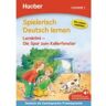 Spielerisch Deutsch lernen Lernkrimi Die Spur zum Kellerfenster Buch mit MP3-Download - Christiane Wittenburg