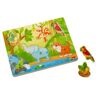 Puzzle din lemn cu sunete Haba Jungla, 24 luni +