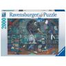Ravensburger PUZZLE BIROUL CU CARTI, 2000 PIESE