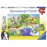 Ravensburger Puzzle zoo 2x12 piese