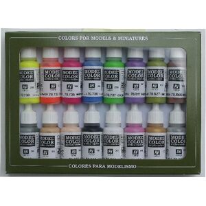 Acrylicos Vallejo Vallejo Acrylic Model Color Set Wargames Special Colors (16)