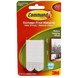 Command Mounting Strips medium 4pair