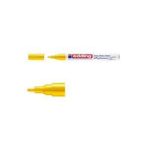 Glansig lackpenna 1.0mm - 2.0mm   Edding 751   gul